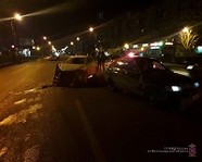 В Волгограде нежданно «встретились» 5 автомашин 