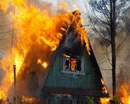 В Волгограде в дачном домике сгорел мужчина