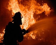 В Волгоградской области на пожаре сгорел мужчина