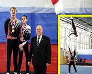 Волгоградские акробаты выиграли серебро чемпионата России