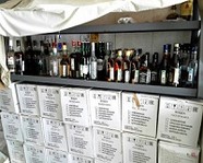 У камышанина изъяли 742 бутылки фальсификата