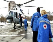 В Волгоградской области медицинский вертолет совершил первый полет
