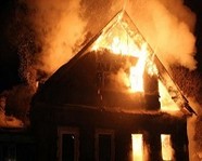 В Волгоградской области на пожаре погибла женщина
