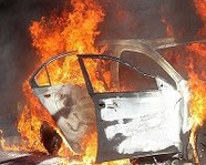 В Волгограде продолжают гореть автомобили