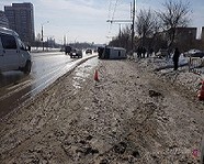 В Волгограде «Нисан Кашкай» подрезал «Мерседес Бенс Спринтер»