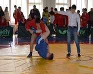 Юные волгоградские самбисты привезли из Армавира семь медалей