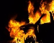 В Волгограде вновь сгорела иномарка