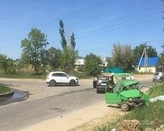 В Волгограде в столкновении «Дэу Матиза» и «Оки» погиб человек