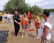 Волгоградским школьникам рассказали о правилах поведения на воде
