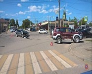 В Волгограде столкнулись два внедорожника: пострадали дети