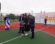 Под Волгоградом появилась новая спортплощадка от фонда Исинбаевой