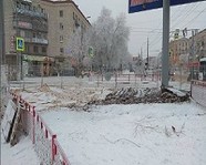 В центре Волгограда на 5-метровой глубине прорвало водопровод