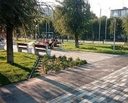 В Кировском районе благоустраивают новый парк