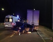 Ночью в Волгоградской области «Лада» влетела в грузовик