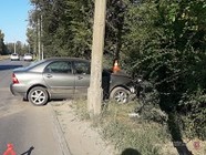 В Волгограде автоледи на иномарке влетела в дерево: школьник в больнице