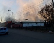 В Волгограде горит рынок «Олимпия»