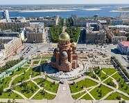 В Волгограде достроили Александровский сад