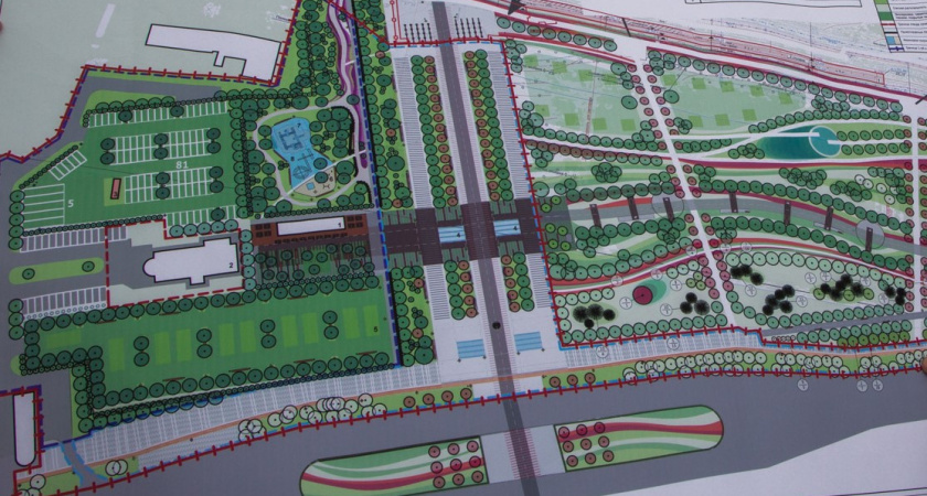 В Волгограде благоустраивают Мемориальный парк у подножия Мамаева кургана