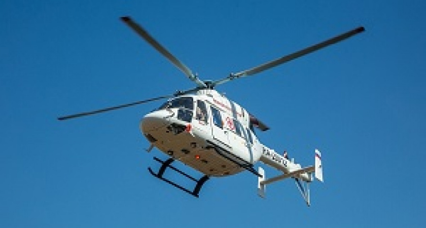 Вертолет санавиации в Волгограде совершил 100-й вылет